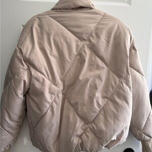 MEROKEETY Women's Long Sleeve Zipper Puffer Jacket